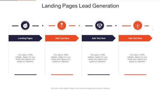 Landing Pages Lead Generation In Powerpoint And Google Slides Cpb