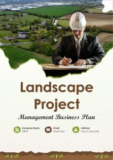 Landscape Project Management Business Plan Pdf Word Document