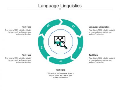Language linguistics ppt powerpoint presentation professional example topics cpb