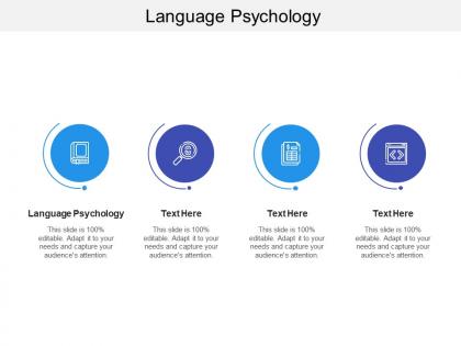 Language psychology ppt powerpoint presentation portfolio picture cpb