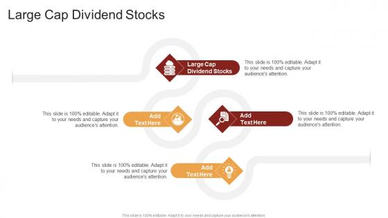 Large Cap Dividend Stocks In Powerpoint And Google Slides Cpb