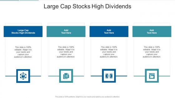 Large Cap Stocks High Dividends In Powerpoint And Google Slides Cpb