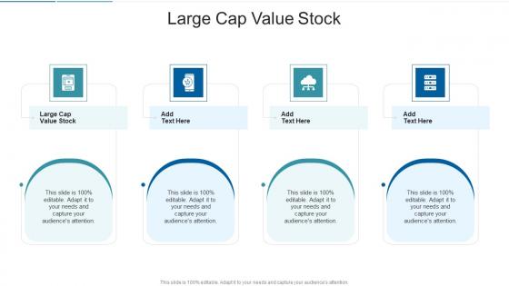 Large Cap Value Stock In Powerpoint And Google Slides Cpb