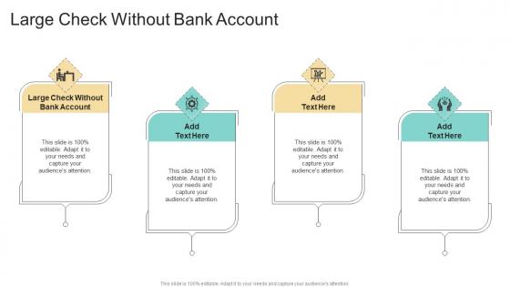 Large Check Without Bank Account In Powerpoint And Google Slides Cpb
