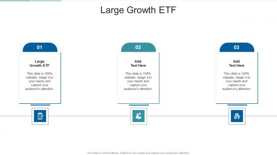Large Growth ETF In Powerpoint And Google Slides Cpb