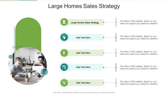 Large Homes Sales Strategy In Powerpoint And Google Slides Cpb