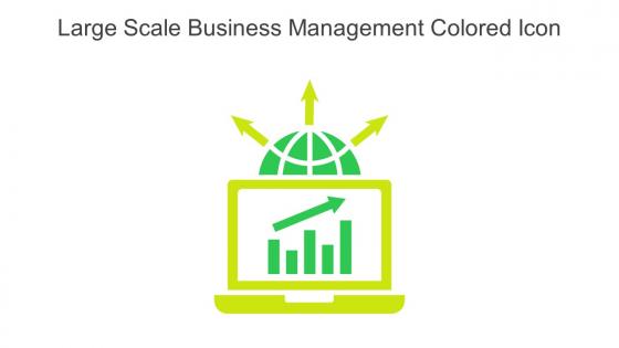 Large Scale Business Management Colored Icon In Powerpoint Pptx Png And Editable Eps Format