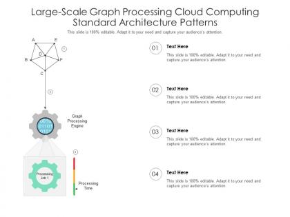 Large scale graph processing cloud computing standard architecture patterns ppt slide