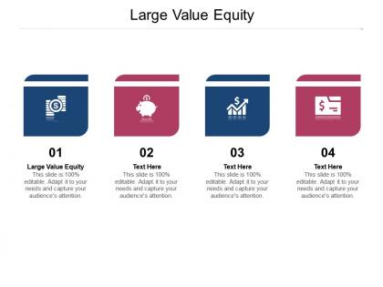 Large value equity ppt powerpoint presentation portfolio portrait cpb