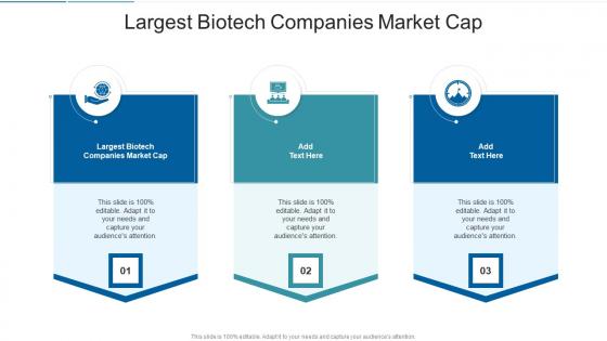 Largest Biotech Companies Market Cap In Powerpoint And Google Slides Cpb