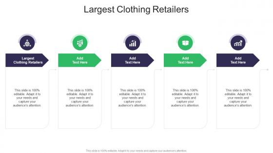 Largest Clothing Retailers In Powerpoint And Google Slides Cpb
