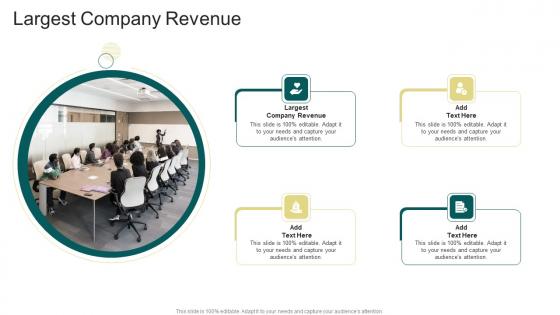 Largest Company Revenue In Powerpoint And Google Slides Cpb