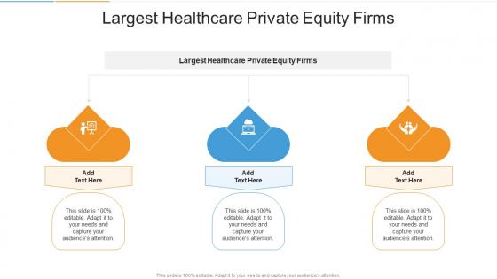 Largest Healthcare Private Equity Firms In Powerpoint And Google Slides Cpb