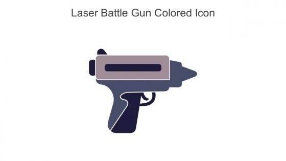 Laser Battle Gun Colored Icon In Powerpoint Pptx Png And Editable Eps Format