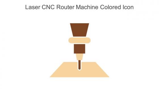 Laser CNC Router Machine Colored Icon In Powerpoint Pptx Png And Editable Eps Format
