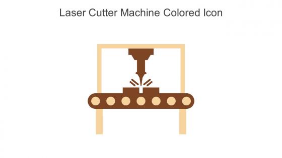 Laser Cutter Machine Colored Icon In Powerpoint Pptx Png And Editable Eps Format