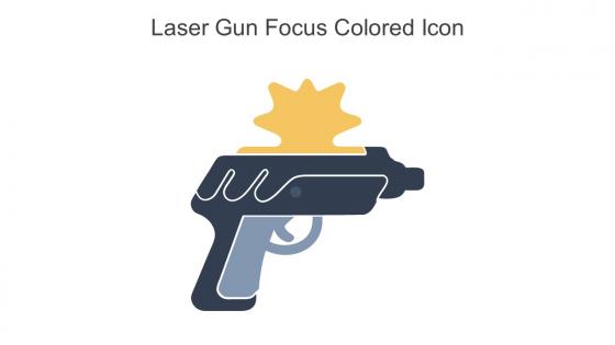Laser Gun Focus Colored Icon In Powerpoint Pptx Png And Editable Eps Format