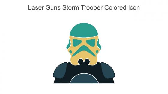 Laser Guns Storm Trooper Colored Icon In Powerpoint Pptx Png And Editable Eps Format