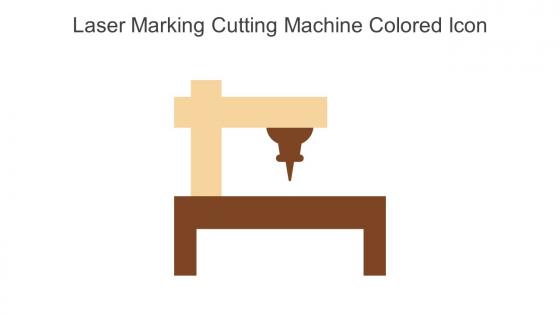 Laser Marking Cutting Machine Colored Icon In Powerpoint Pptx Png And Editable Eps Format