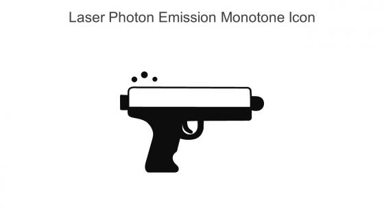 Laser Photon Emission Monotone Icon In Powerpoint Pptx Png And Editable Eps Format