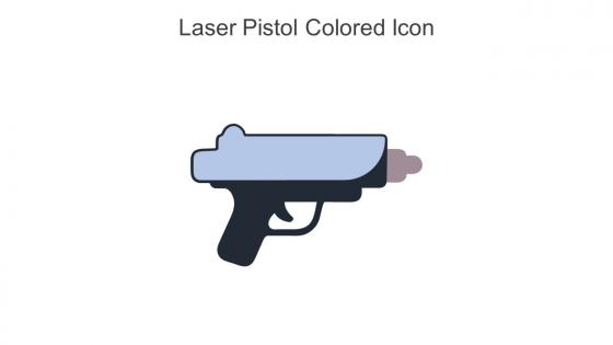 Laser Pistol Colored Icon In Powerpoint Pptx Png And Editable Eps Format