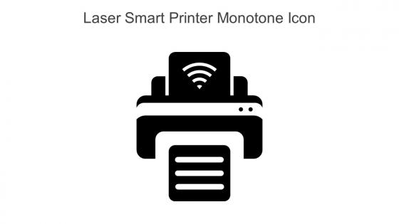 Laser Smart Printer Monotone Icon In Powerpoint Pptx Png And Editable Eps Format