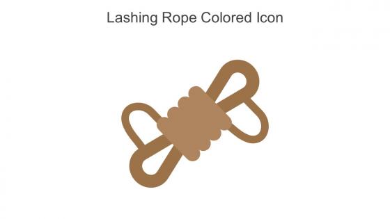 Lashing Rope Colored Icon In Powerpoint Pptx Png And Editable Eps Format