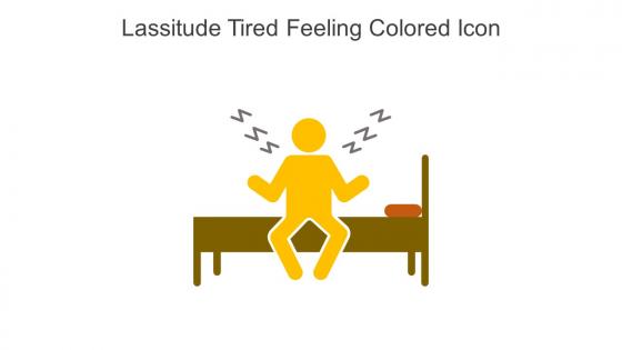 Lassitude Tired Feeling Colored Icon In Powerpoint Pptx Png And Editable Eps Format