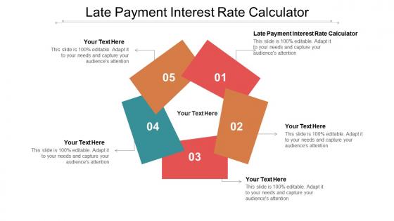 Late payment interest rate calculator ppt powerpoint presentation slides example cpb