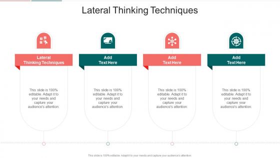 Lateral Thinking Techniques In Powerpoint And Google Slides Cpb