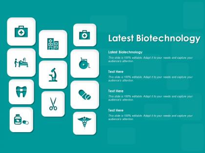 Latest biotechnology ppt powerpoint presentation layouts picture
