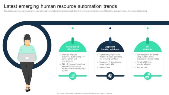 Latest Emerging Human Resource Automation Trends Adopting Digital Transformation DT SS