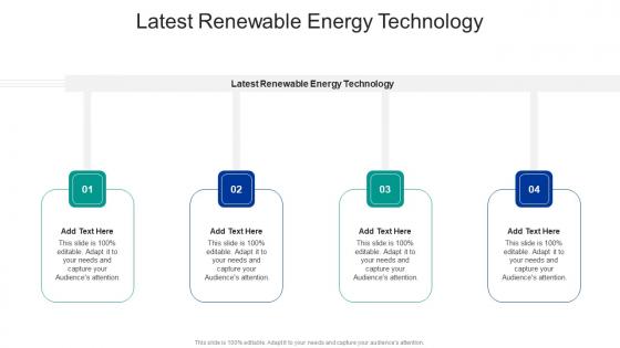 Latest Renewable Energy Technology In Powerpoint And Google Slides Cpb