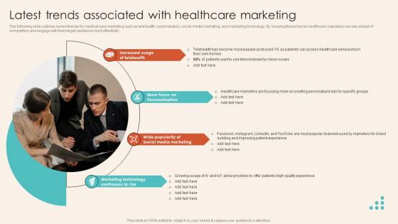 Latest Trends Associated With Healthcare Marketing Introduction To Healthcare Marketing Strategy SS V