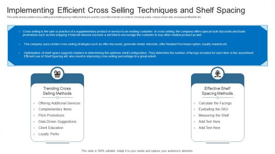 Latest Trends Boost Profitability Implementing Efficient Cross Selling Techniques And Shelf