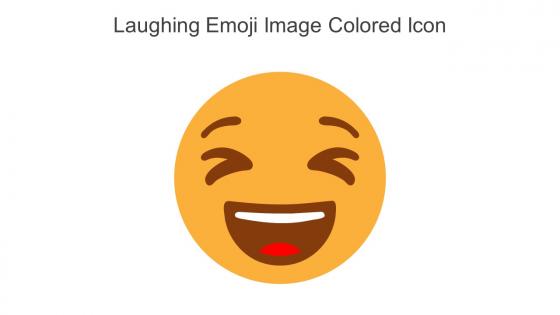 Laughing Emoji Image Colored Icon In Powerpoint Pptx Png And Editable Eps Format