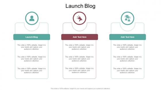 Launch Blog In Powerpoint And Google Slides Cpb