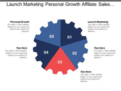 Launch marketing personal growth affiliate sales programs marketing campaign