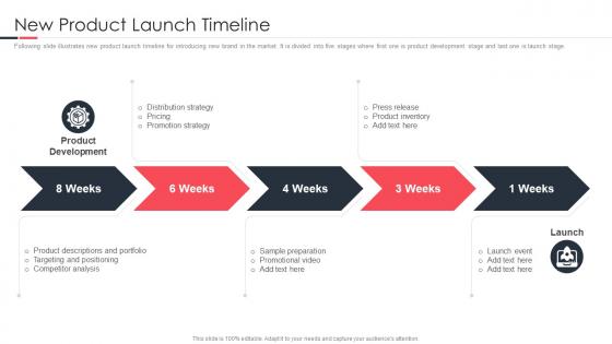 Launching A New Brand In The Market New Product Launch Timeline