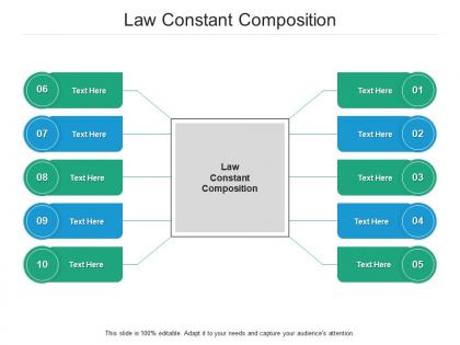 Law constant composition ppt powerpoint presentation professional graphics example cpb