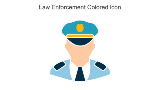 Law Enforcement Colored Icon In Powerpoint Pptx Png And Editable Eps Format