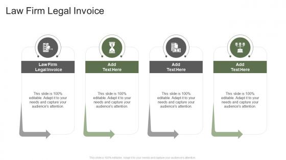 Law Firm Legal Invoice In Powerpoint And Google Slides Cpb