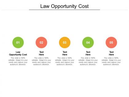 Law opportunity cost ppt powerpoint presentation model graphics tutorials cpb