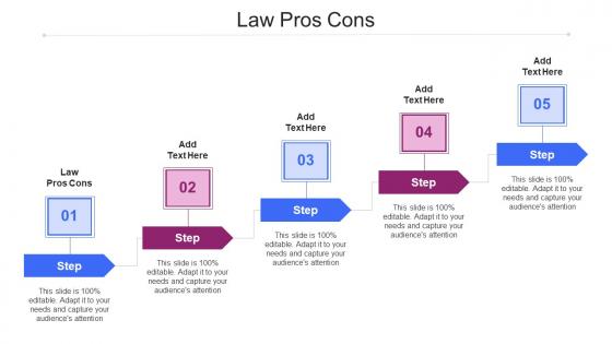 Law Pros Cons In Powerpoint And Google Slides Cpb