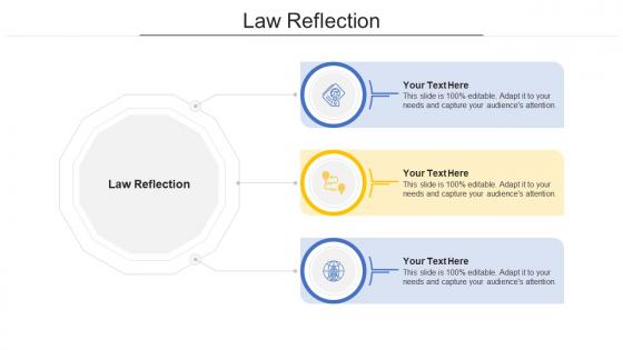 Law reflection ppt powerpoint presentation pictures ideas cpb