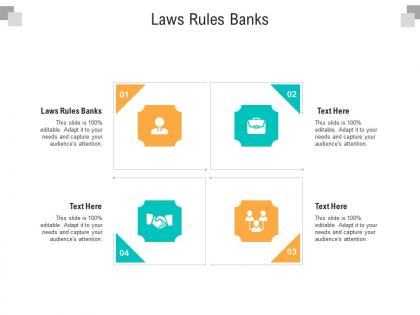 Laws rules banks ppt powerpoint presentation pictures layout cpb
