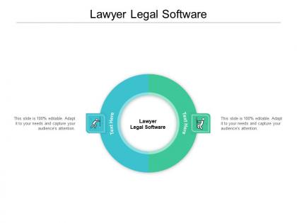 Lawyer legal software ppt powerpoint presentation outline rules cpb