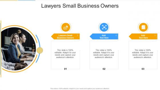 Lawyers Small Business Owners In Powerpoint And Google Slides Cpb