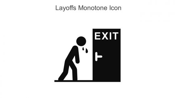Layoffs Monotone Icon In Powerpoint Pptx Png And Editable Eps Format
