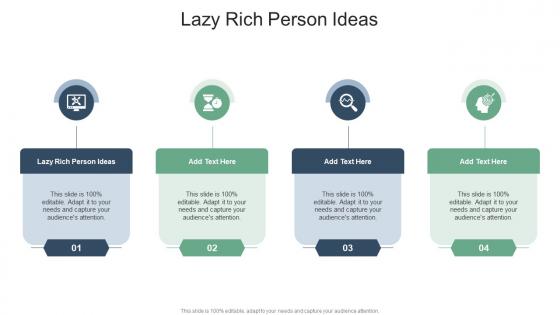 Lazy Rich Person Ideas In Powerpoint And Google Slides Cpb